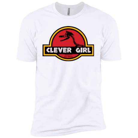 T-Shirts White / YXS Clever Girl Boys Premium T-Shirt