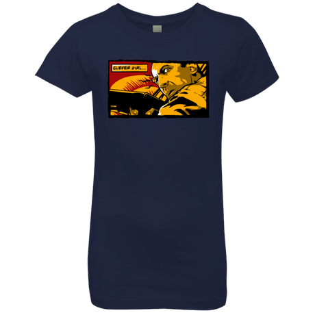 T-Shirts Midnight Navy / YXS Clever Girl Girls Premium T-Shirt