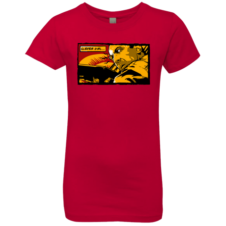 T-Shirts Red / YXS Clever Girl Girls Premium T-Shirt