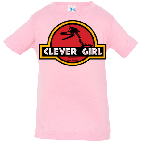 T-Shirts Pink / 6 Months Clever Girl Infant PremiumT-Shirt