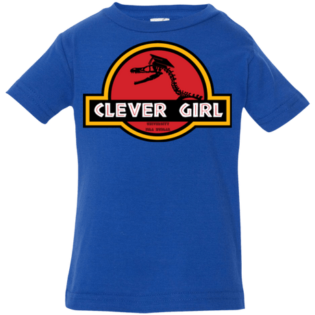 T-Shirts Royal / 6 Months Clever Girl Infant PremiumT-Shirt