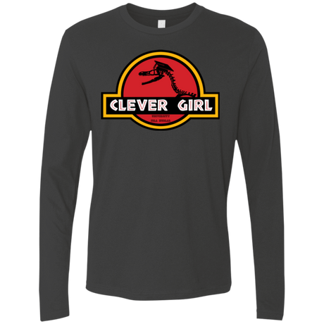 T-Shirts Heavy Metal / Small Clever Girl Men's Premium Long Sleeve