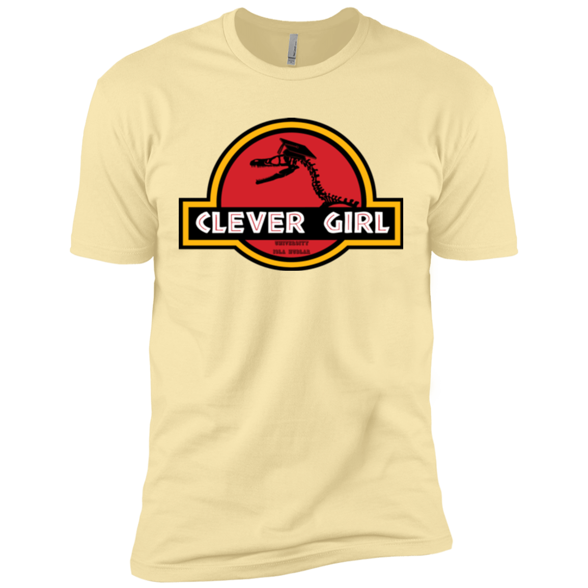 T-Shirts Banana Cream / X-Small Clever Girl Men's Premium T-Shirt