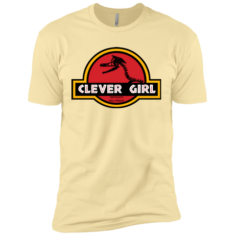 T-Shirts Banana Cream / X-Small Clever Girl Men's Premium T-Shirt