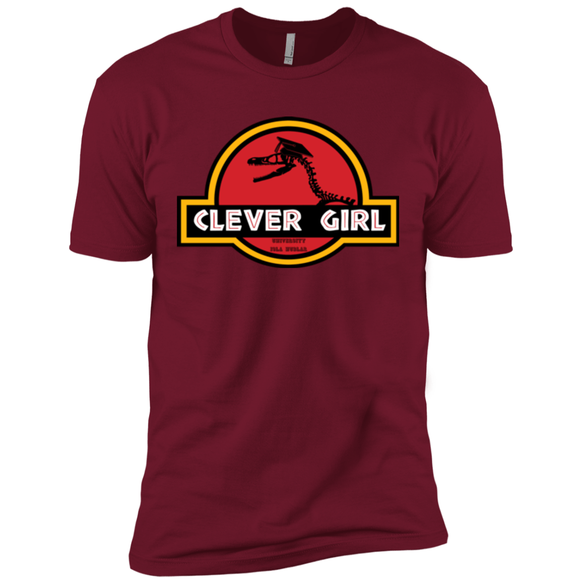 T-Shirts Cardinal / X-Small Clever Girl Men's Premium T-Shirt