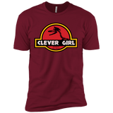 T-Shirts Cardinal / X-Small Clever Girl Men's Premium T-Shirt