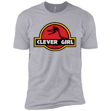 T-Shirts Heather Grey / X-Small Clever Girl Men's Premium T-Shirt