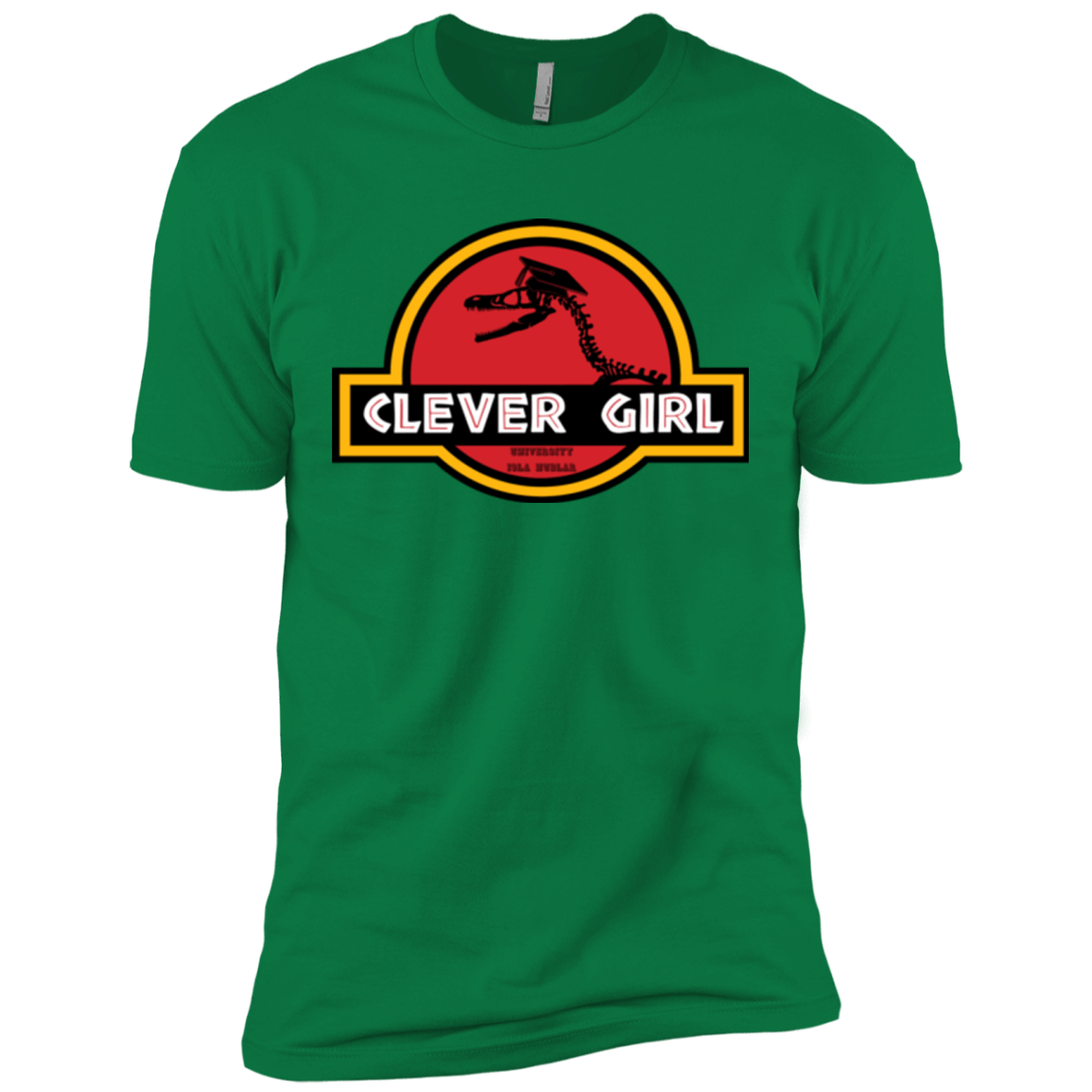 T-Shirts Kelly Green / X-Small Clever Girl Men's Premium T-Shirt