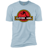 T-Shirts Light Blue / X-Small Clever Girl Men's Premium T-Shirt