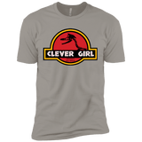 T-Shirts Light Grey / X-Small Clever Girl Men's Premium T-Shirt