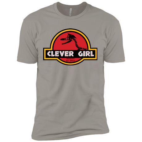 T-Shirts Light Grey / X-Small Clever Girl Men's Premium T-Shirt