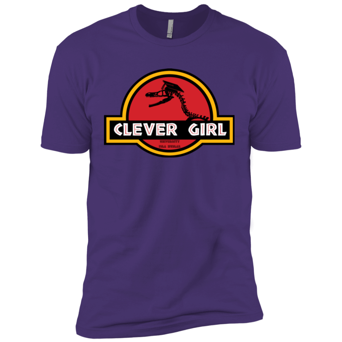 T-Shirts Purple / X-Small Clever Girl Men's Premium T-Shirt