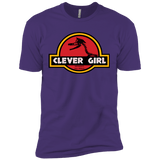 T-Shirts Purple / X-Small Clever Girl Men's Premium T-Shirt