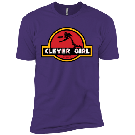 T-Shirts Purple / X-Small Clever Girl Men's Premium T-Shirt