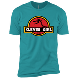 T-Shirts Tahiti Blue / X-Small Clever Girl Men's Premium T-Shirt