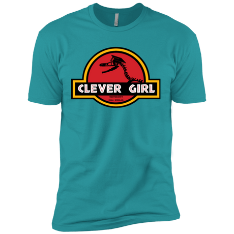 T-Shirts Tahiti Blue / X-Small Clever Girl Men's Premium T-Shirt