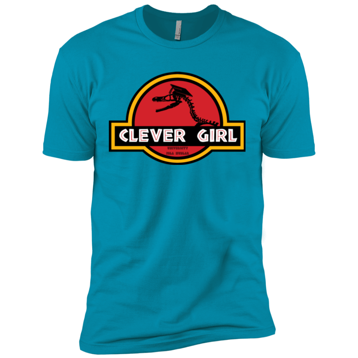 T-Shirts Turquoise / X-Small Clever Girl Men's Premium T-Shirt