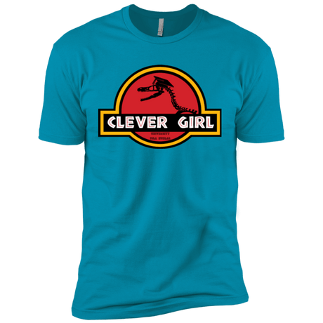 T-Shirts Turquoise / X-Small Clever Girl Men's Premium T-Shirt