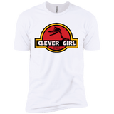 T-Shirts White / X-Small Clever Girl Men's Premium T-Shirt