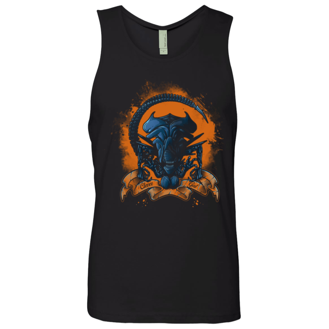 T-Shirts Black / Small CLEVER GIRL Men's Premium Tank Top