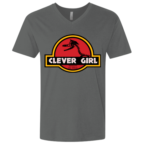 T-Shirts Heavy Metal / X-Small Clever Girl Men's Premium V-Neck