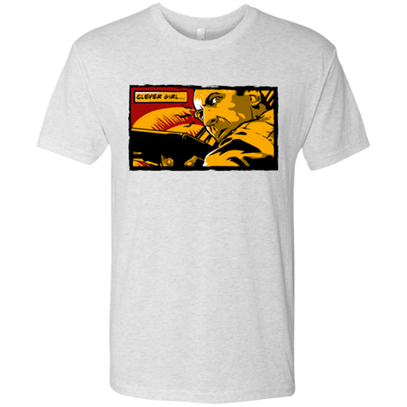 T-Shirts Heather White / Small Clever Girl Men's Triblend T-Shirt