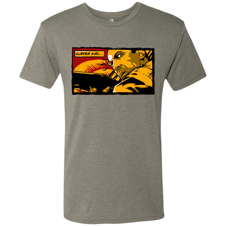 T-Shirts Venetian Grey / Small Clever Girl Men's Triblend T-Shirt