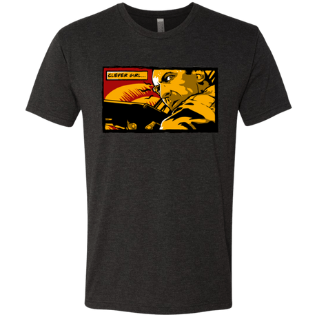 T-Shirts Vintage Black / Small Clever Girl Men's Triblend T-Shirt