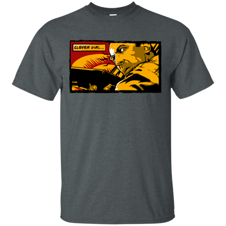 T-Shirts Dark Heather / Small Clever Girl T-Shirt