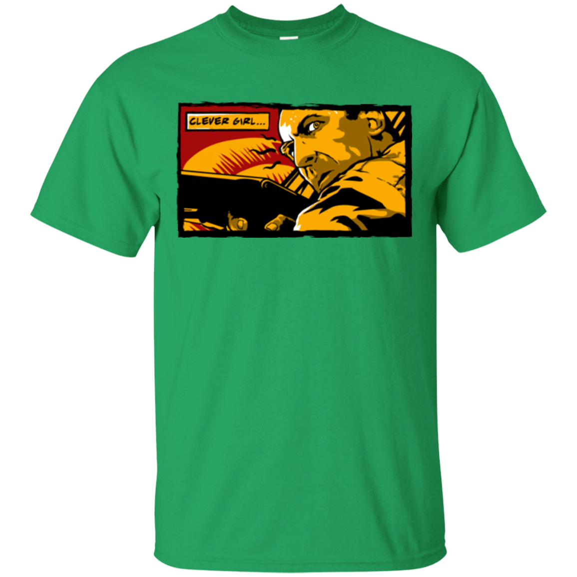 T-Shirts Irish Green / Small Clever Girl T-Shirt