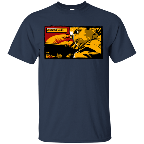 T-Shirts Navy / Small Clever Girl T-Shirt