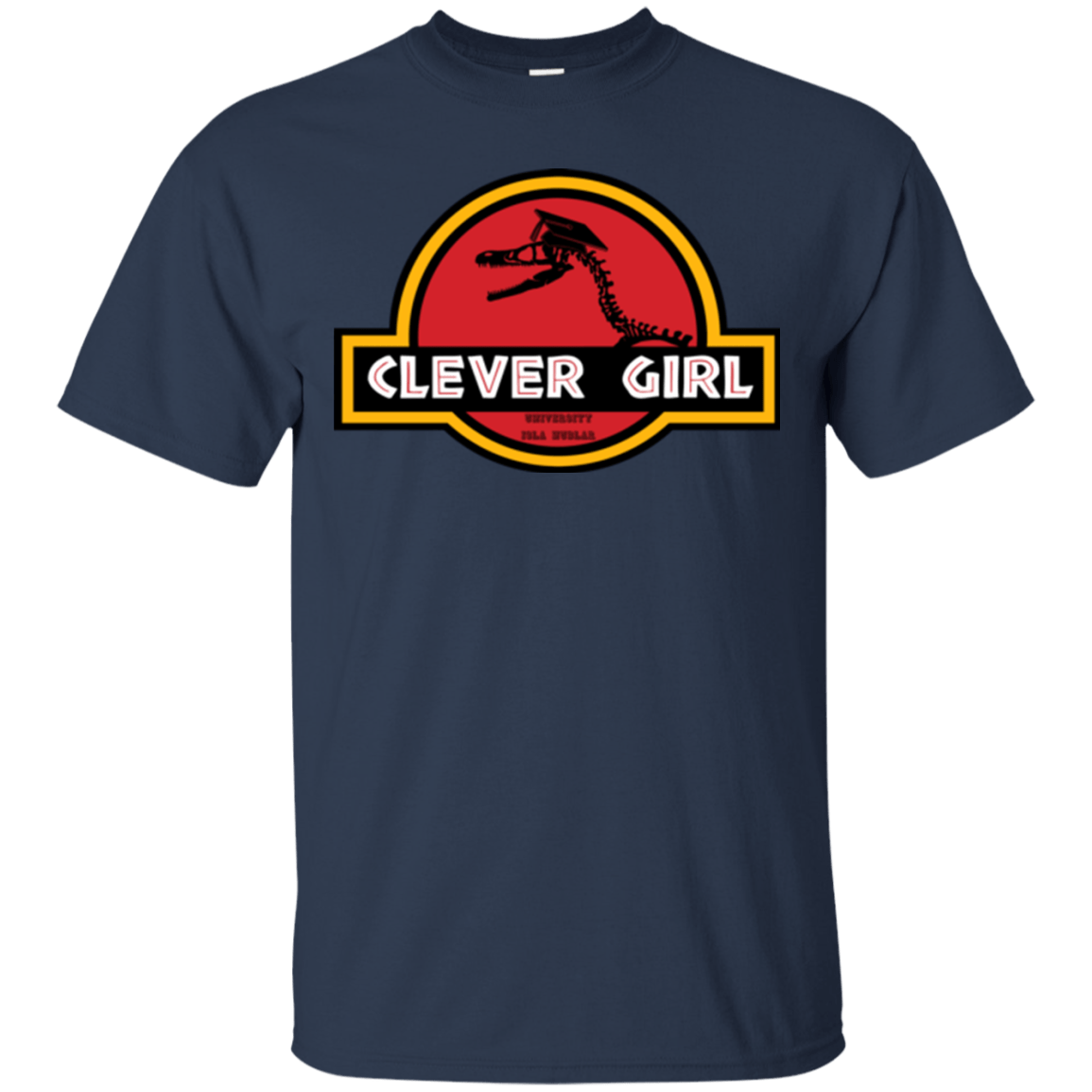 T-Shirts Navy / Small Clever Girl T-Shirt