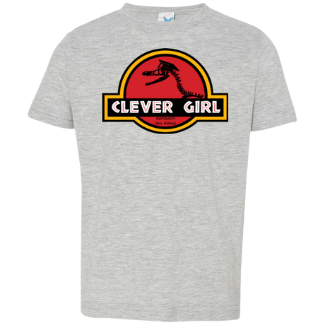 T-Shirts Heather / 2T Clever Girl Toddler Premium T-Shirt