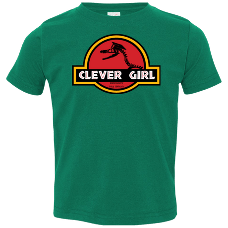 T-Shirts Kelly / 2T Clever Girl Toddler Premium T-Shirt