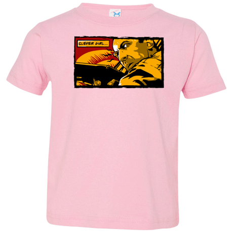 T-Shirts Pink / 2T Clever Girl Toddler Premium T-Shirt