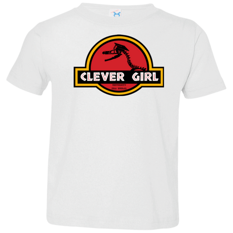 T-Shirts White / 2T Clever Girl Toddler Premium T-Shirt