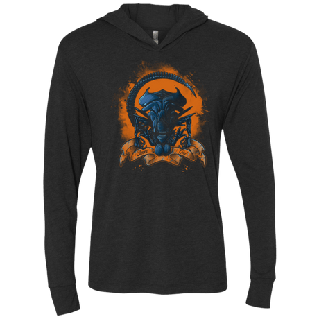 T-Shirts Vintage Black / X-Small CLEVER GIRL Triblend Long Sleeve Hoodie Tee