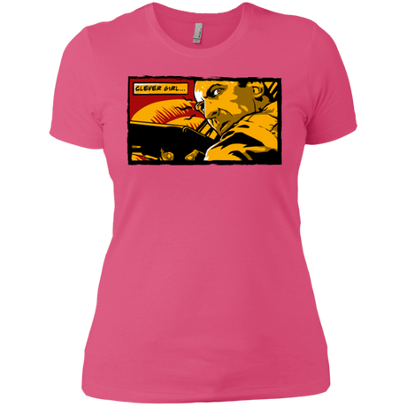 T-Shirts Hot Pink / X-Small Clever Girl Women's Premium T-Shirt