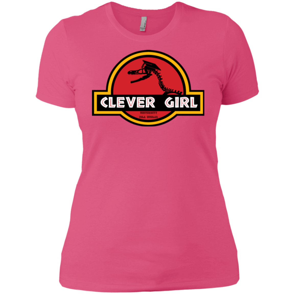 T-Shirts Hot Pink / X-Small Clever Girl Women's Premium T-Shirt