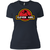 T-Shirts Indigo / X-Small Clever Girl Women's Premium T-Shirt