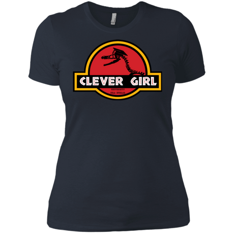 T-Shirts Indigo / X-Small Clever Girl Women's Premium T-Shirt