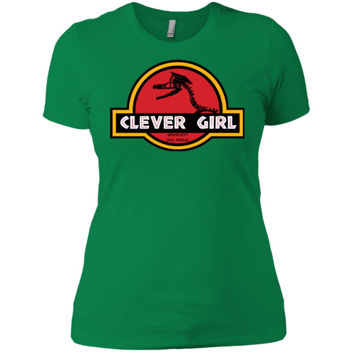 T-Shirts Kelly Green / X-Small Clever Girl Women's Premium T-Shirt