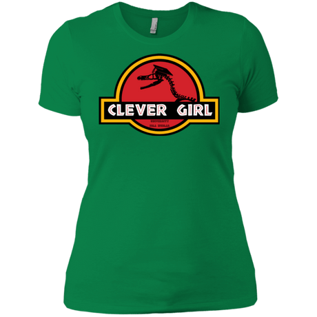 T-Shirts Kelly Green / X-Small Clever Girl Women's Premium T-Shirt