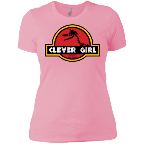 T-Shirts Light Pink / X-Small Clever Girl Women's Premium T-Shirt