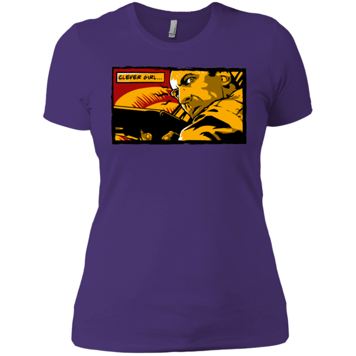 T-Shirts Purple Rush/ / X-Small Clever Girl Women's Premium T-Shirt