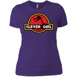 T-Shirts Purple / X-Small Clever Girl Women's Premium T-Shirt