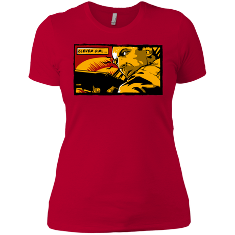 T-Shirts Red / X-Small Clever Girl Women's Premium T-Shirt