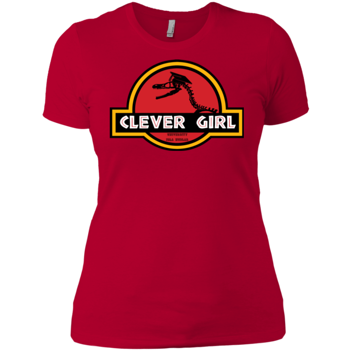 T-Shirts Red / X-Small Clever Girl Women's Premium T-Shirt