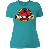T-Shirts Tahiti Blue / X-Small Clever Girl Women's Premium T-Shirt
