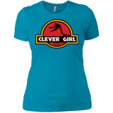 T-Shirts Turquoise / X-Small Clever Girl Women's Premium T-Shirt